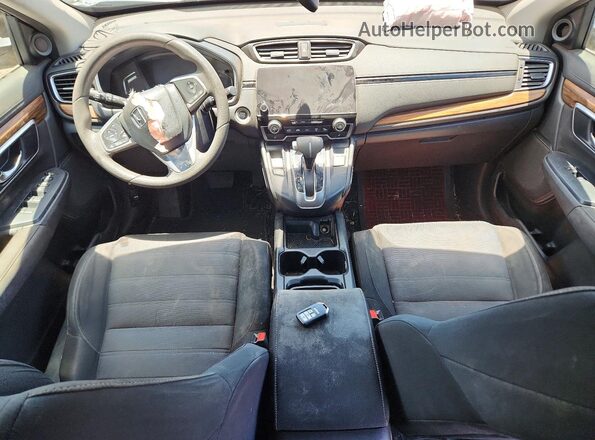 5J6RW1H58JA005304 2018 HONDA CR-V Silver Dashboard view