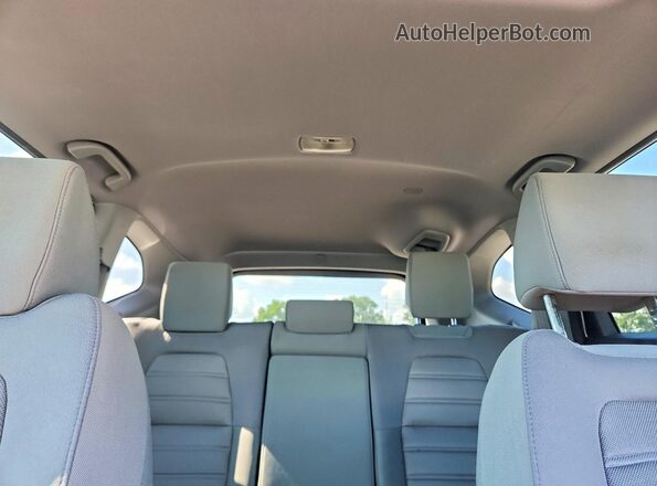 5J6RW1H58JA009305 2018 HONDA CR-V Silver Widok tylnych siedzeń