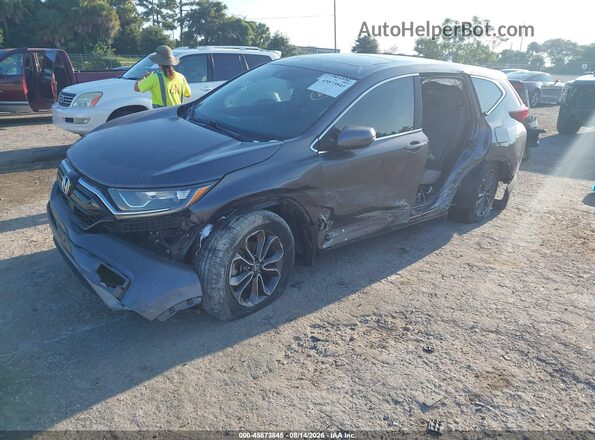 5J6RW1H58MA001712 2021 HONDA CR-V Gray Передня ліва чверть