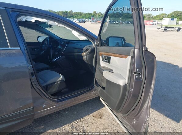 5J6RW1H58MA001712 2021 HONDA CR-V Gray Вид салону спереду