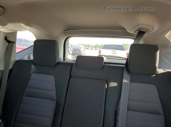 5J6RW1H58MA008501 2021 HONDA CR-V White Rear seats view