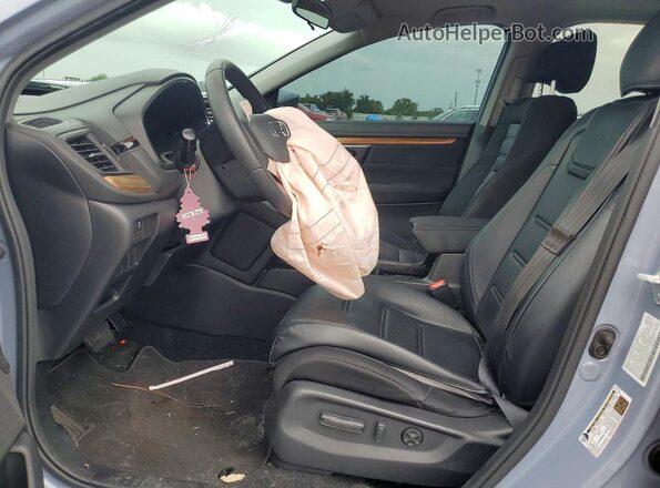 5J6RW1H58MA009910 2021 HONDA CR-V Gray Вид салону спереду