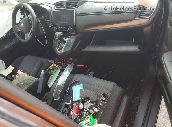 5J6RW1H58NA002148 2022 HONDA CR-V Серый Вид панели приборов