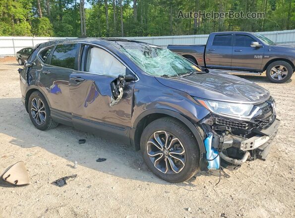 5J6RW1H58NA002148 2022 HONDA CR-V Серый Передняя правая четверть