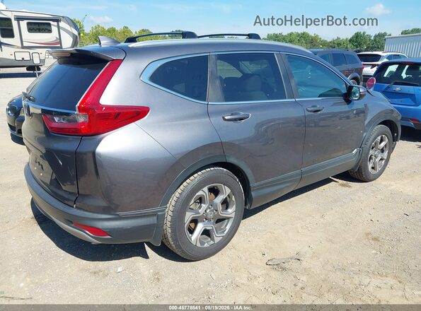 5J6RW1H59KA011615 2019 HONDA CR-V Gray Rear right