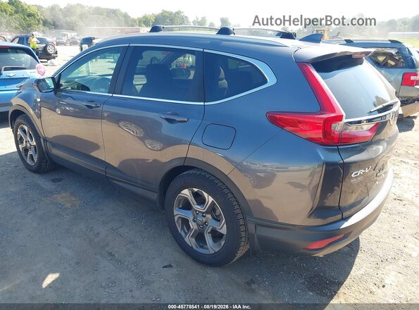 5J6RW1H59KA011615 2019 HONDA CR-V Gray Rear left
