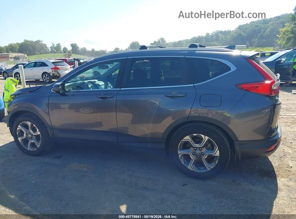 5J6RW1H59KA011615 2019 HONDA CR-V Gray 360 interior view