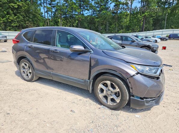 5J6RW1H59KA018225 2019 HONDA CR-V Gray წინა მარჯვენა