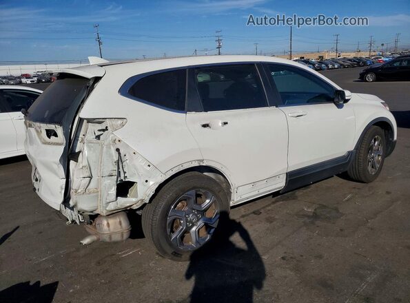 5J6RW1H5XKA009114 2019 HONDA CR-V White Rear right