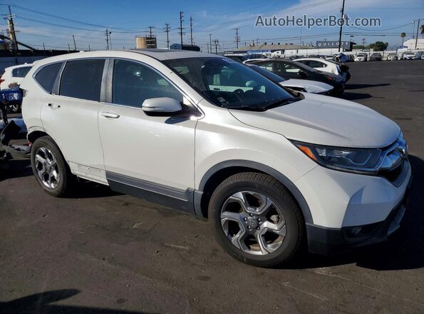 5J6RW1H5XKA009114 2019 HONDA CR-V White Front right