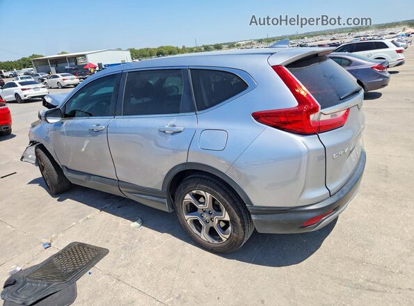 5J6RW1H5XKA036040 2019 HONDA CR-V Silver Trasero izquierdo