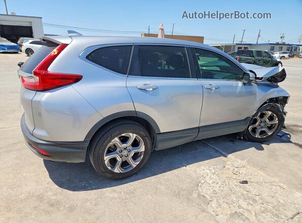 5J6RW1H5XKA036040 2019 HONDA CR-V Silver Trasero derecho