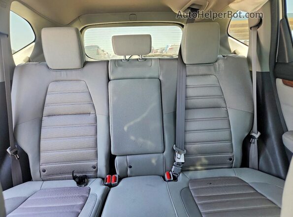5J6RW1H5XKA036040 2019 HONDA CR-V Silver Vista de los asientos traseros