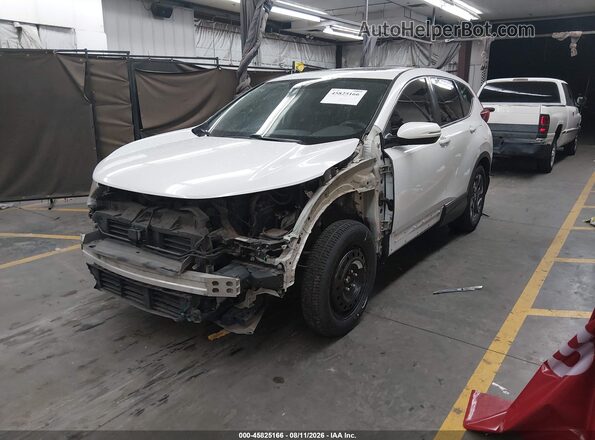 5J6RW1H5XKA045577 2019 HONDA CR-V White Առջևի ձախ երեք քառորդ տեսարան