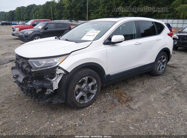 5J6RW1H81JL006261 2018 HONDA CR-V White Vista tres cuartos delantera izquierda