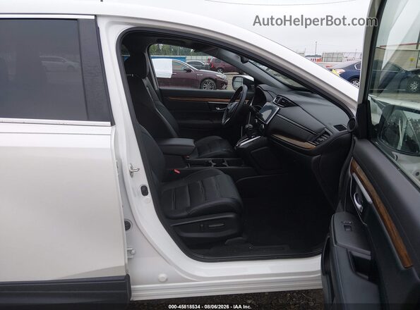 5J6RW1H81JL006261 2018 HONDA CR-V White Vista interior delantera