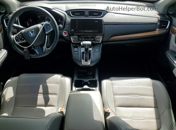 5J6RW1H82HL010863 2017 HONDA CR-V Серый Вид панели приборов