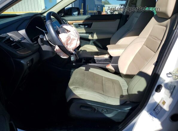 5J6RW1H82KA041789 2019 HONDA CR-V White Vista interior delantera