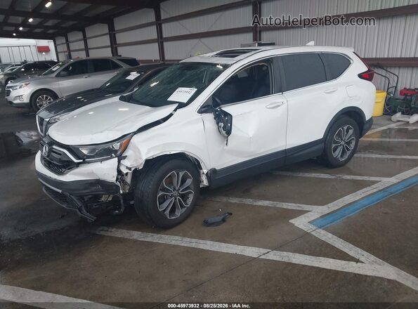 5J6RW1H82MA011582 2021 HONDA CR-V Белый Передняя левая четверть