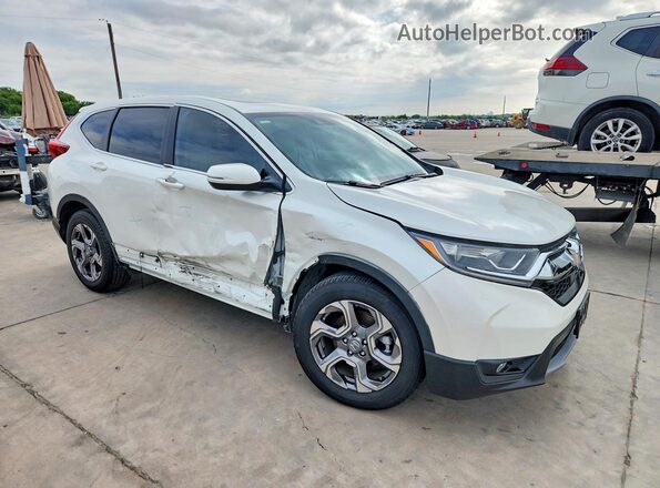 5J6RW1H84JL013401 2018 HONDA CR-V White Delantero derecho