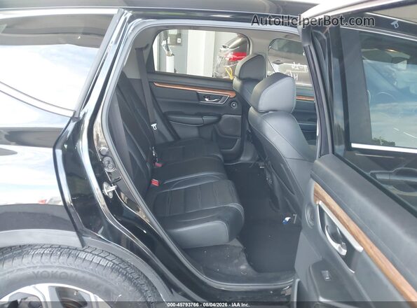 5J6RW1H84KA005201 2019 HONDA CR-V Black VIN sticker view