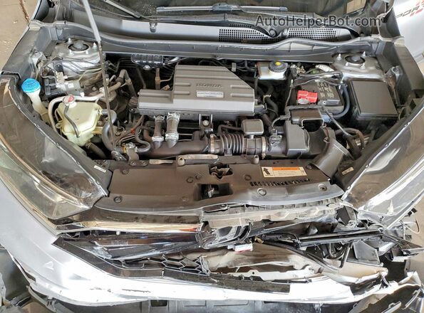 5J6RW1H84LL012767 2020 HONDA CR-V Silver Вид задньої частини салону