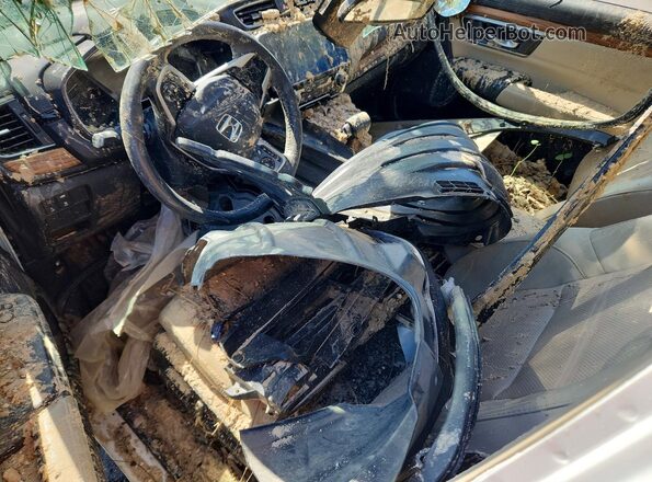 5J6RW1H85KA010147 2019 HONDA CR-V Белый Вид панели приборов