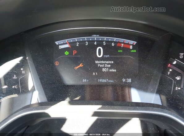 5J6RW1H86JA010141 2018 HONDA CR-V Gray Widok tylnych siedzeń