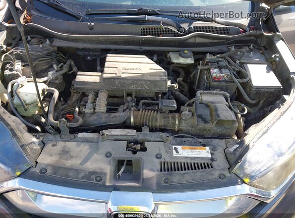 5J6RW1H86JA010141 2018 HONDA CR-V Gray Widok z tyłu