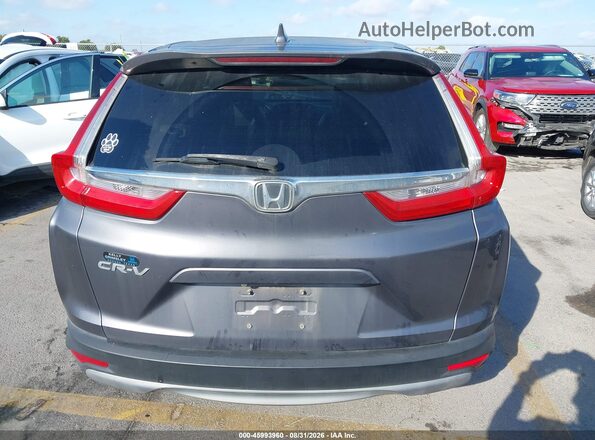 5J6RW1H86JA010141 2018 HONDA CR-V Gray 