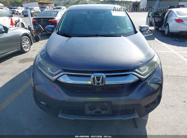 5J6RW1H86JA010141 2018 HONDA CR-V Gray Widok zestawu wskaźników