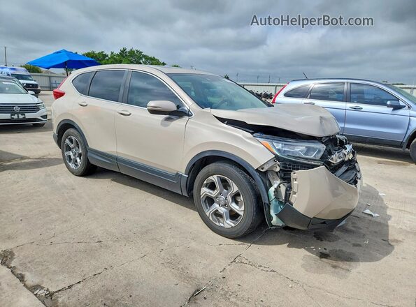 5J6RW1H86JL008085 2018 HONDA CR-V Tan Przód prawy