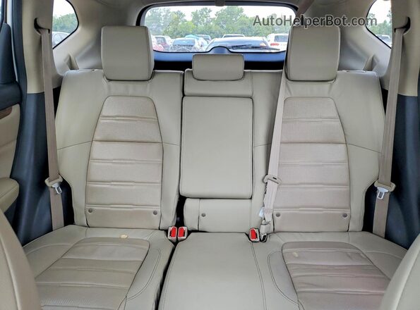 5J6RW1H86KA010285 2019 HONDA CR-V White Вид задніх сидінь
