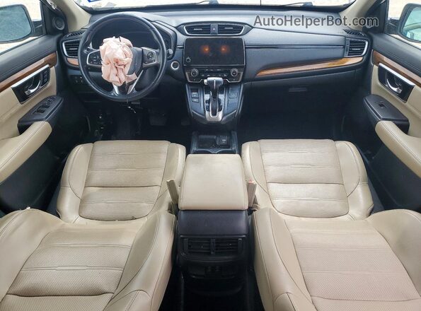 5J6RW1H86KA010285 2019 HONDA CR-V White Вид панелі приладів