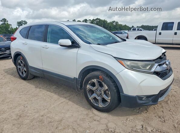 5J6RW1H86KA010285 2019 HONDA CR-V White Передня права чверть