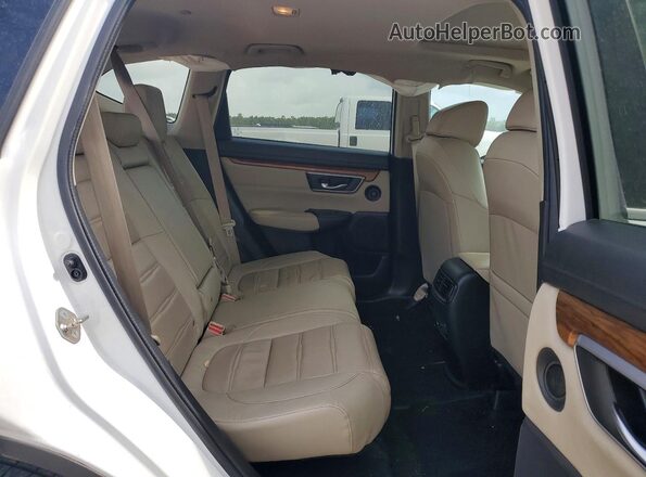 5J6RW1H86KA010285 2019 HONDA CR-V White Вид задньої частини салону