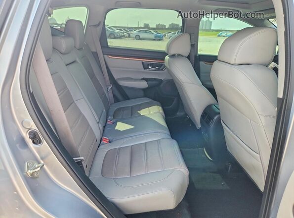 5J6RW1H87KA040587 2019 HONDA CR-V Silver Вид задньої частини салону