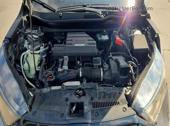 5J6RW1H87KA040587 2019 HONDA CR-V Silver Вид підкапотного простору