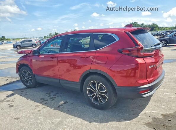 5J6RW1H88MA005673 2021 HONDA CR-V Красный Задняя левая четверть