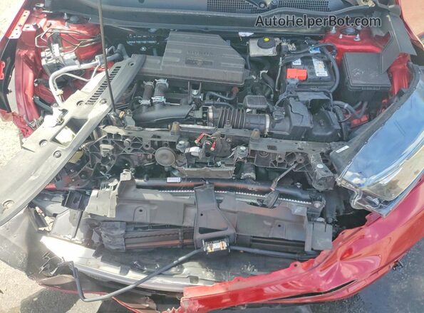 5J6RW1H88MA005673 2021 HONDA CR-V Красный Вид подкапотного пространства