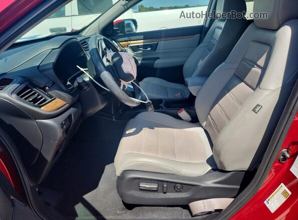 5J6RW1H89MA009621 2021 HONDA CR-V Red Вид салону спереду