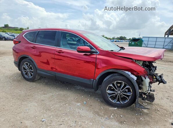 5J6RW1H89MA009621 2021 HONDA CR-V Red Передня права чверть