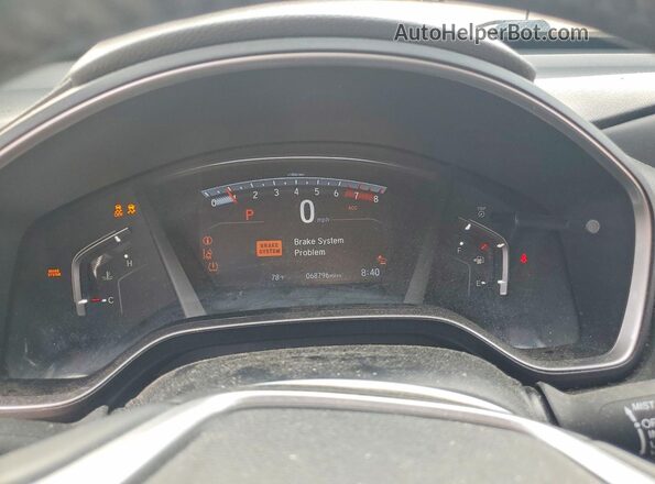 5J6RW1H89NA004419 2022 HONDA CR-V White Widok zestawu wskaźników