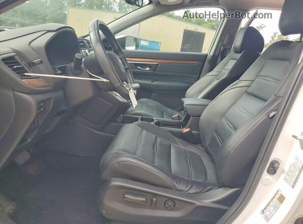 5J6RW1H89NA004419 2022 HONDA CR-V White Widok wnętrza z przodu