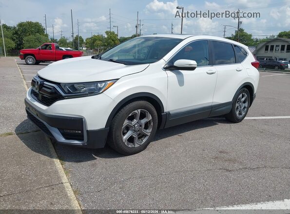 5J6RW1H8XKA037294 2019 HONDA CR-V White Передня ліва чверть
