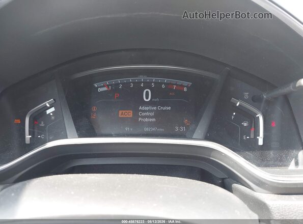 5J6RW1H8XKA037294 2019 HONDA CR-V White Вид задніх сидінь