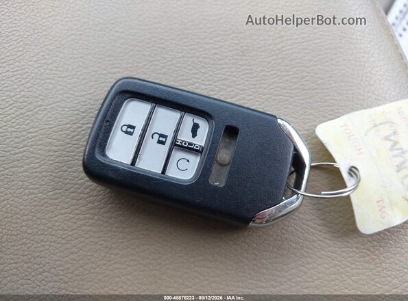 5J6RW1H8XKA037294 2019 HONDA CR-V White Вид панелі приладів