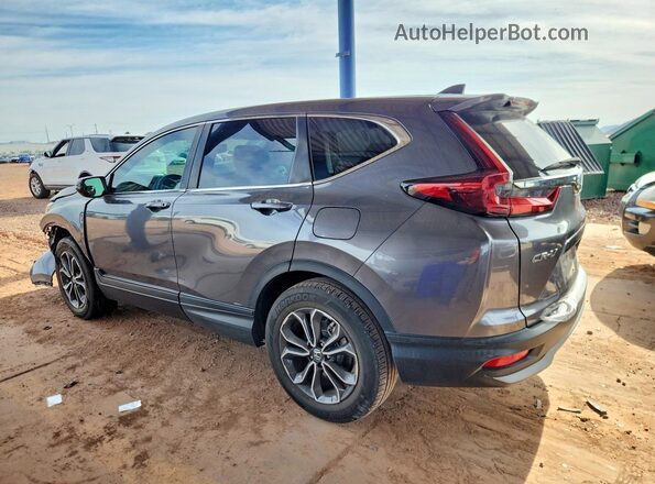 5J6RW1H8XMA006789 2021 HONDA CR-V Gray Trasero izquierdo