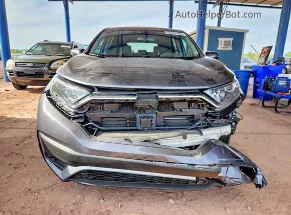 5J6RW1H8XMA006789 2021 HONDA CR-V Gray Vista frontal
