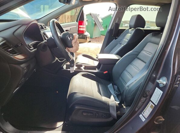 5J6RW1H8XMA006789 2021 HONDA CR-V Gray Vista interior delantera